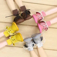 Free shipping Blyth doll cute leather boot with 4 styles for chossing suitable for Rubber and Joint body doll Factory Blyth(China (Mainland))