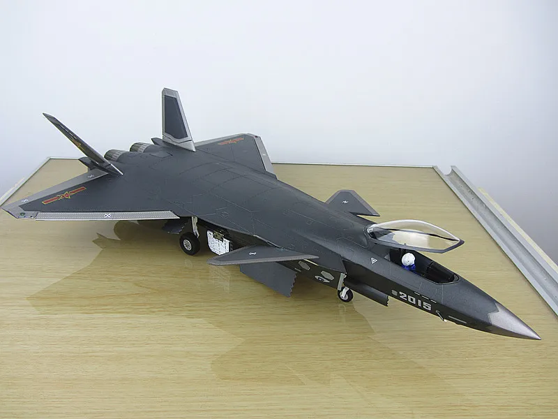 Издание J-20 модель истребителя сплав J20 модель самолета украшения коллекция подарок показать 1:48 весы