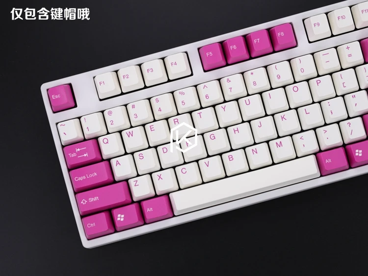 Taihao abs double shot keycaps для diy игровой механической клавиатуры цвет красный зеленый синий фиолетовый wihte black dolch розовый