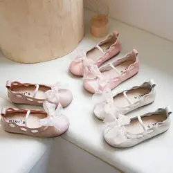 Sapato Infantil/детская обувь для девочек; повседневная обувь для отдыха на открытом воздухе; дышащие детские шикарные дизайнерские сетчатые
