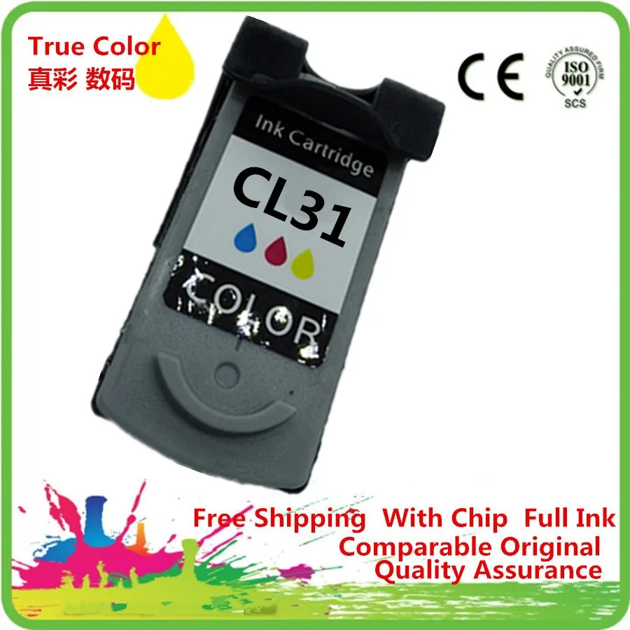 Чернильный картридж для принтера тонер Canon CL 31 XL 31XL CL31 CL31XL Pixma IP1800 IP2600 MP140 MP210 MP470 MX300