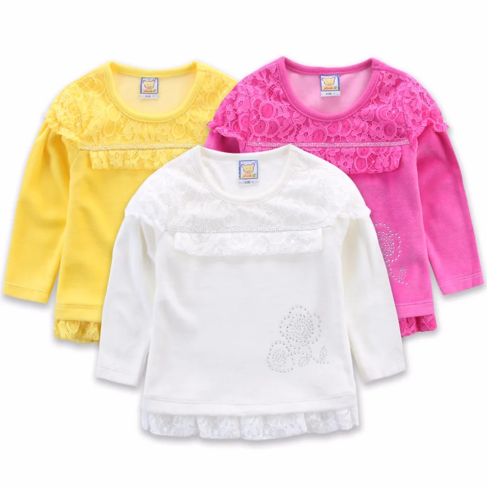 Little Girls Blouses Velour Shirt Girls Kids Girls Blouses Kids Clothing Clothes