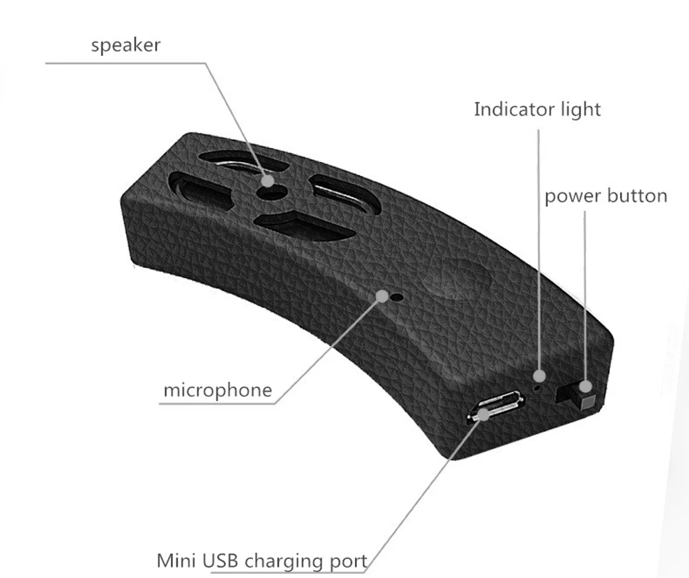 1 шт. черный беспроводной Bluetooth динамик мотоцикл велосипедный шлемы динамик мини сабвуфер открытый спортивный аудио MP3 плеер