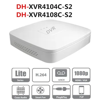 

DH 4 Channel 8 Channel XVR Penta-brid 720P Smart 1U Digital Video Recorder XVR4104C-S2 XVR4108C-S2 Support HDD up to 8TB