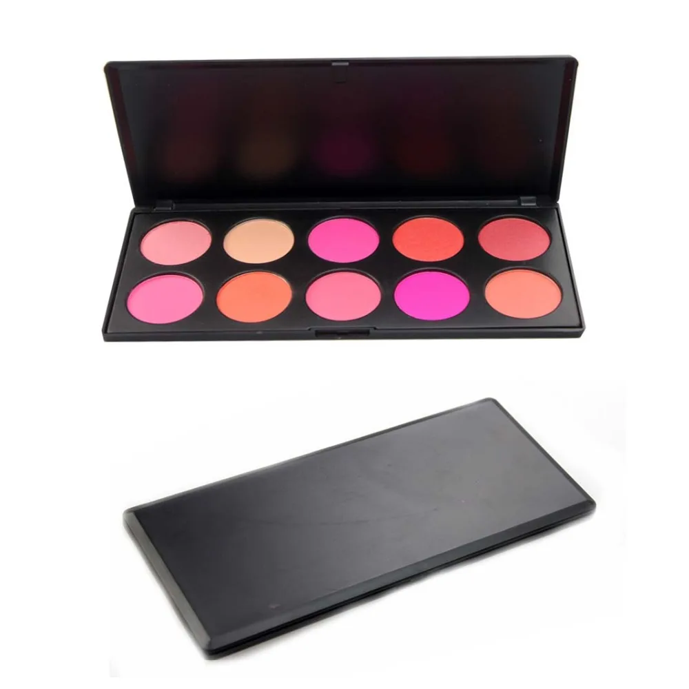 10 color/set Cosmetic Blush Palette Make Up Blusher for Women' Facial