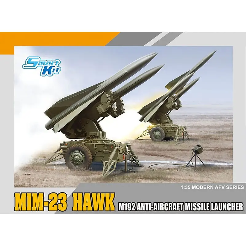 

DRAGON 3580 1/35 MIM-23 HAWK M192 Anti-aircraft Missile Launcher - Scale Model Kit