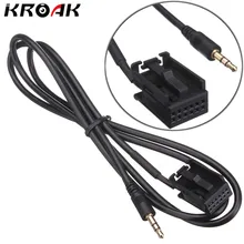 3.5mm Car Auto Interface Aux-in Audio Adapter Cable For Ford/Focus/Mondeo Mk2 For C-Max/S-Max 6000 CD AUX Cable Input MP3 Cable