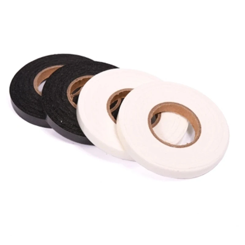 

1cm Width 6 roll 50m/roll Hot Melt Adhesive Mesh Tape Release Protector Paper Film Adhesive Fastener Tape