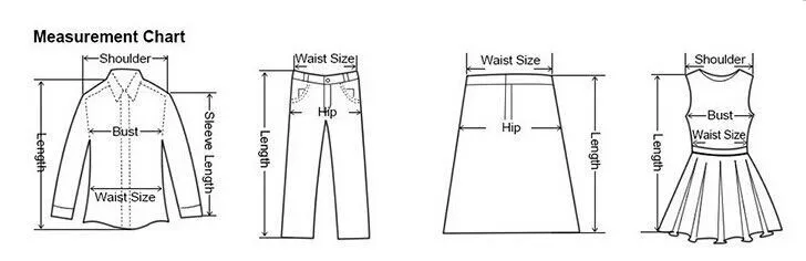 Types Of Skirts Chart