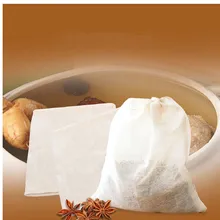 2 шт./лот 20,8x21 см льняной хлопковый фильтр многоразовая Приправа Китайская медицина фильтр мешок суп, чай пакеты OK 0961