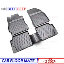 Для Mazda 2 2007-автомобильные коврики ковры авто коврики водонепроницаемый пылезащитный Стайлинг Защита интерьера