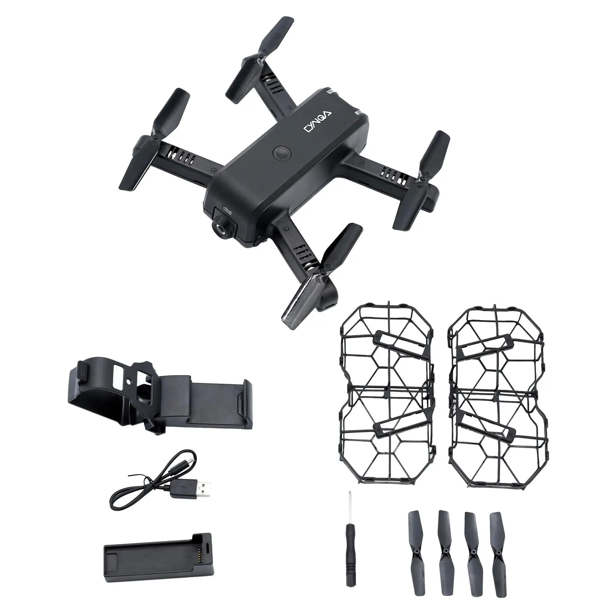 

Intelligent Quadcopter Drone Aircraft 360degree Rolling Altitude Hold Flying Full Protection 1080P HD Camera Optical Flow