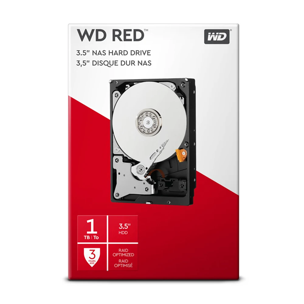 Жесткий диск Western Digital RED Pro 8 ТБ сетевая память 3 5-дюймовый NAS жесткий SATA3 HDD 6 ГБ/сек.