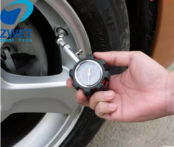 

ZWET Car Tire Air Pressure Gauge 0-100 PSI Tyre Tire Air Pressure Gauge Meter Tester Car Truck Motorcycle Bike