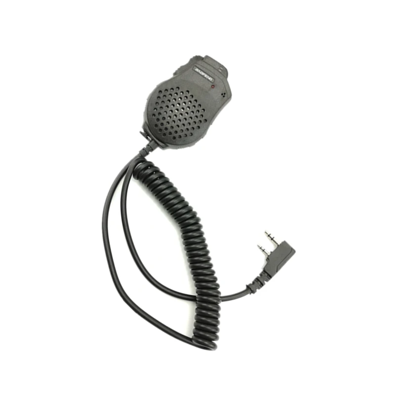 1/2 шт. Baofeng UV-82 двойной PTT Mic Динамик микрофон Baofeng двух-передающая радиоустановка UV 82 UV-8D UV-89 UV-82HP иди и болтай Walkie Talkie “иди и аксессуары - Цвет: 1 piece