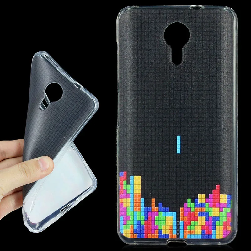 KOC-2351J_1_Tetris Pattern TPU Protective Case for Wileyfox Swift 5 inch