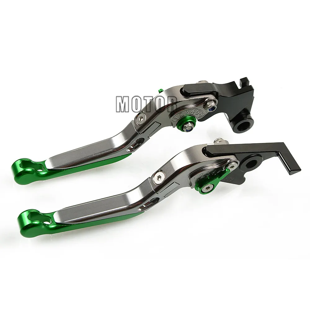For NINJA 650R 09-16 Мотоцикл с ЧПУ тормоза рычаги сцепления для Kawasaki NINJA 400R 650R ER6F ER6N VERSYS 650cc Регулируемая Складная 450 650 R ER 6 F N - Цвет: For NINJA 650R 09-16