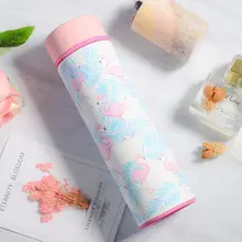 

Stainless Steel Thermos Bottles, Flamingo Metal Water Bottles, Double Wall Insulated Vacuum Flasks with Tea Leak, 350/500ml