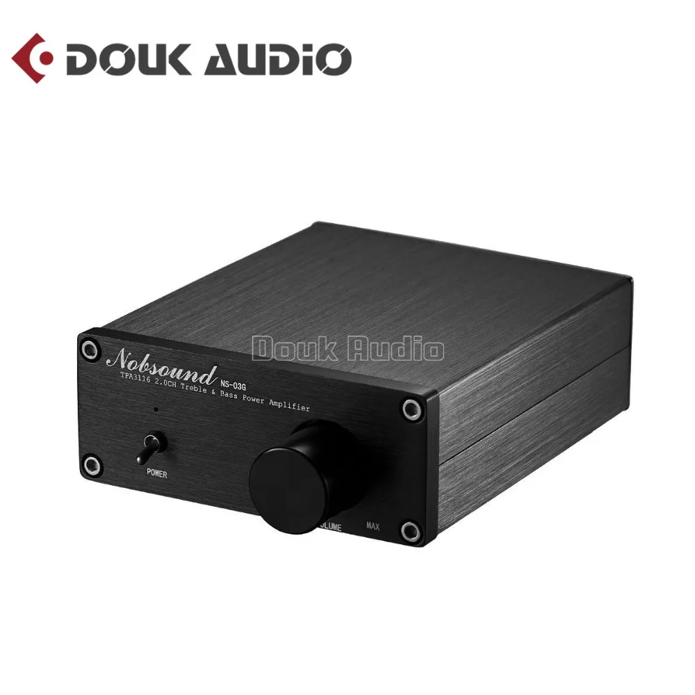 2018 New Nobsound 200 Watts Mini HiFi TPA3116D2 Power Amplifier Digital Audio Stereo Music Amp Dual-channel Black Chassis 2018 New Nobsound 200 Watts Mini HiFi TPA3116D2 Power Amplifier Digital Audio Stereo Music Amp Dual-channel Black Chassis