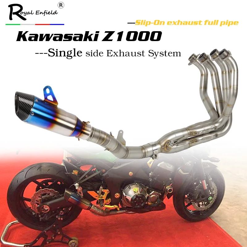 Z100020102017SliponSinglesideExhaustHeadersMiddleFullPipe