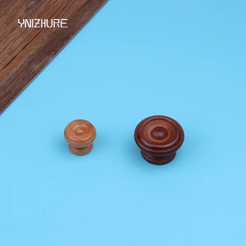 

10pcs Diameter 24/37mm Puxador Wooden Retro Furniture Knobs Kitchen Cabinet Drawer Dresser Cupboard Door Pulls Handles