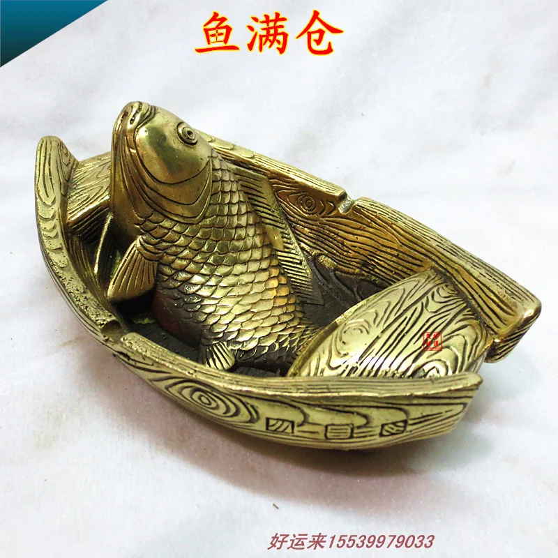 

Bronze statue copper fish lucky home decoration gift technology