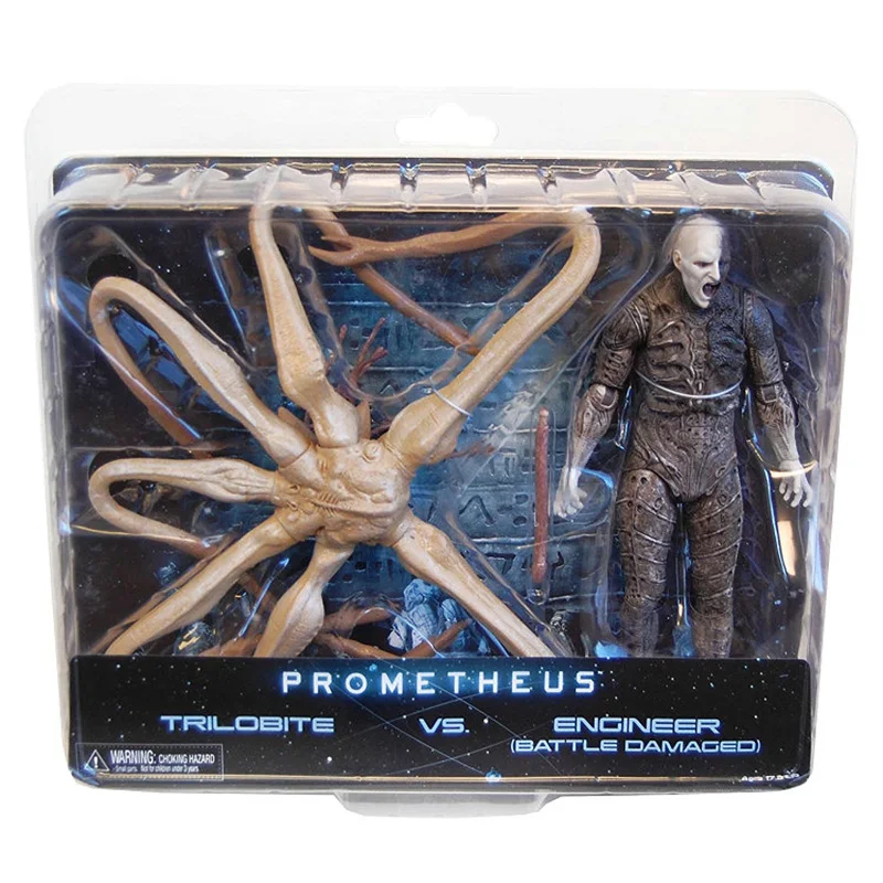 

New Action Figure Model Toys Reel Prometheus Trilobite VS. Engineer Bnip Model Gifts Toys For Children Collections