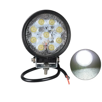 

Led car work light 12v Spot beam 12v 24v 27w led work light Offroad Driving Light 2PCS 4 inch led light bar