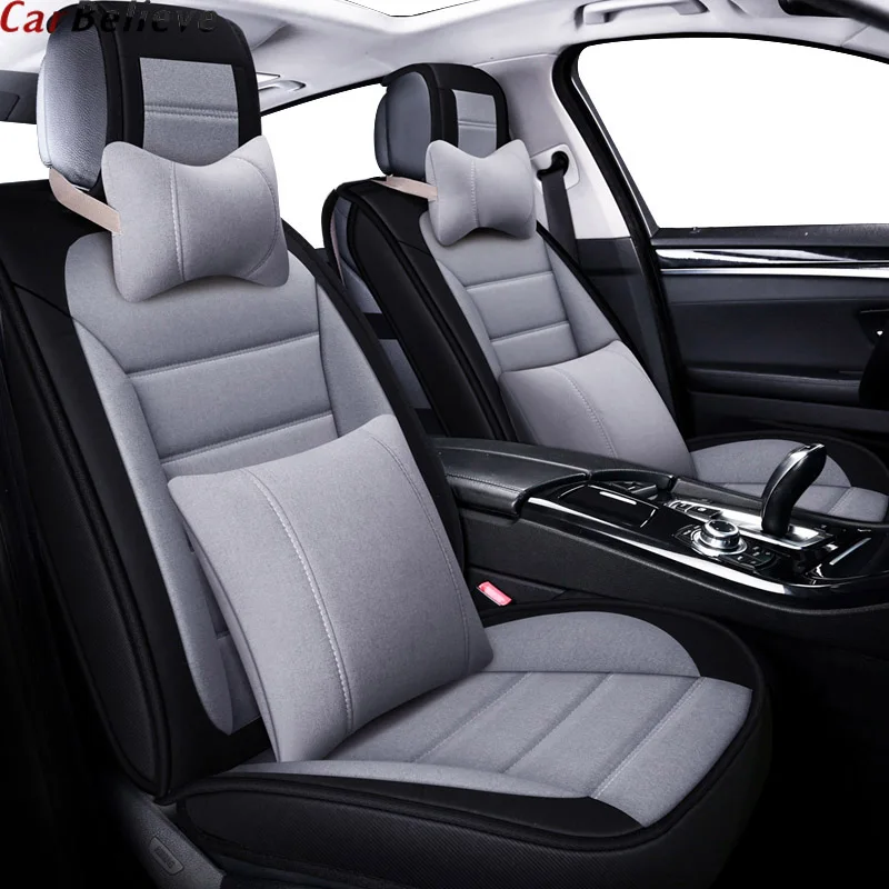 

Car Believe Auto car seat cover For bmw e46 e36 e39 accessories e90 x5 e53 f11 f10 e60 f30 x3 e83 x1 covers for vehicle seats