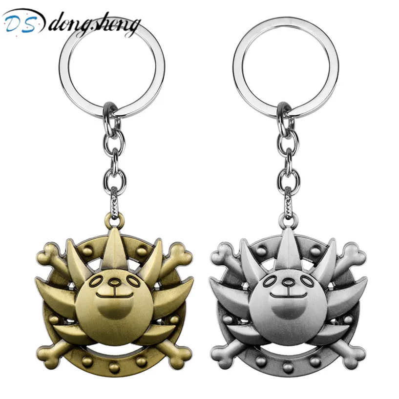 

dongsheng Fashion Anime One Piece Thousand Sunny Ship Logo Pendant Keychain One Piece Keychain Key Holder Chaveiro for Fans-50