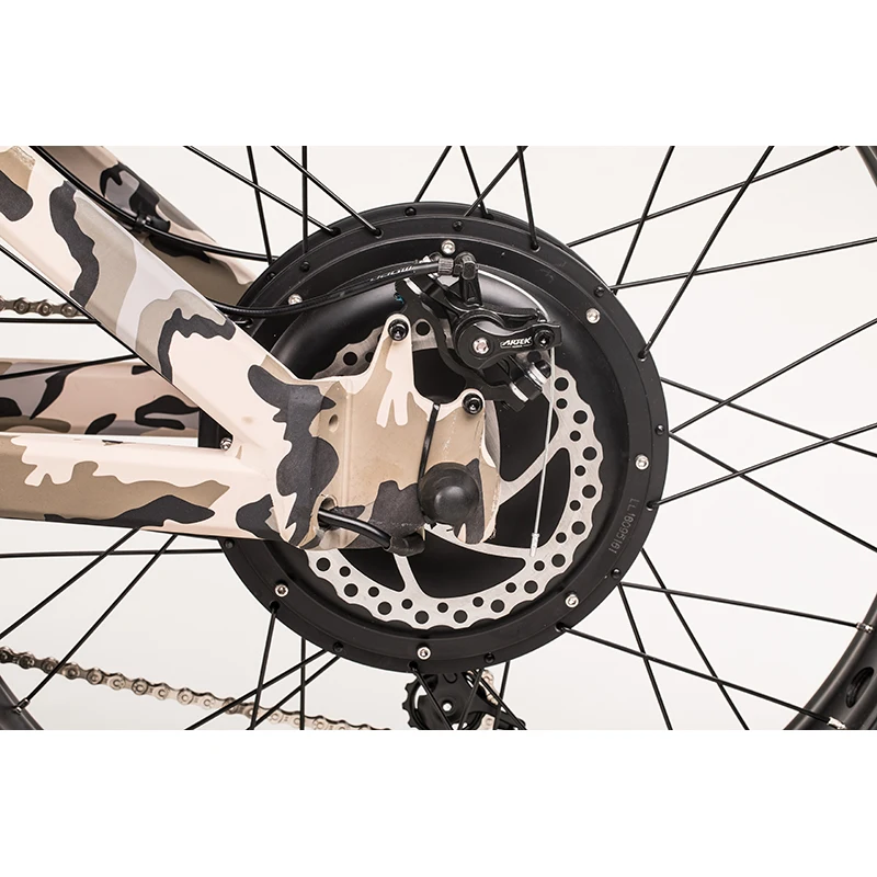 Best New Design  48v 1000W  Snow Fat tire electric Mountain bike bicycle ebike 2