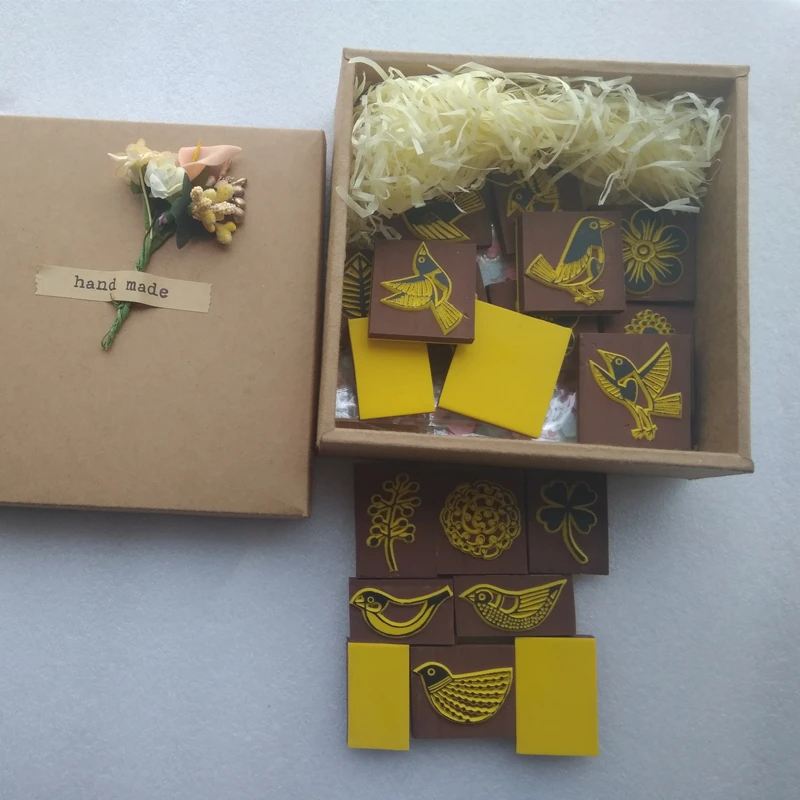 Handmade rubber stamp 1-1