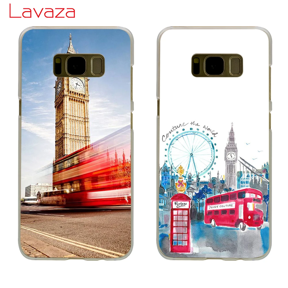 Твердый чехол для телефона Lavaza London Bus England Samsung Galaxy A10 A30 A40 A50 A70 M10 M20