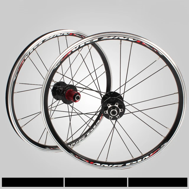 2017 New 20 Inch Bicycle 406 V Brake Wheels Ultra Light Aluminum Alloy Bike 451 Disc brak Wheels