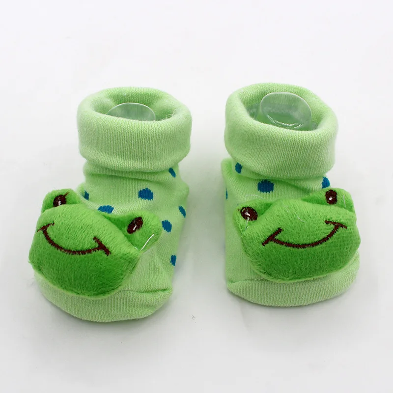 Милые Нескользящие носки унисекс с милым рисунком для новорожденных девочек и мальчиков; тапочки; ботинки; детская одежда; спортивный костюм - Цвет: 18