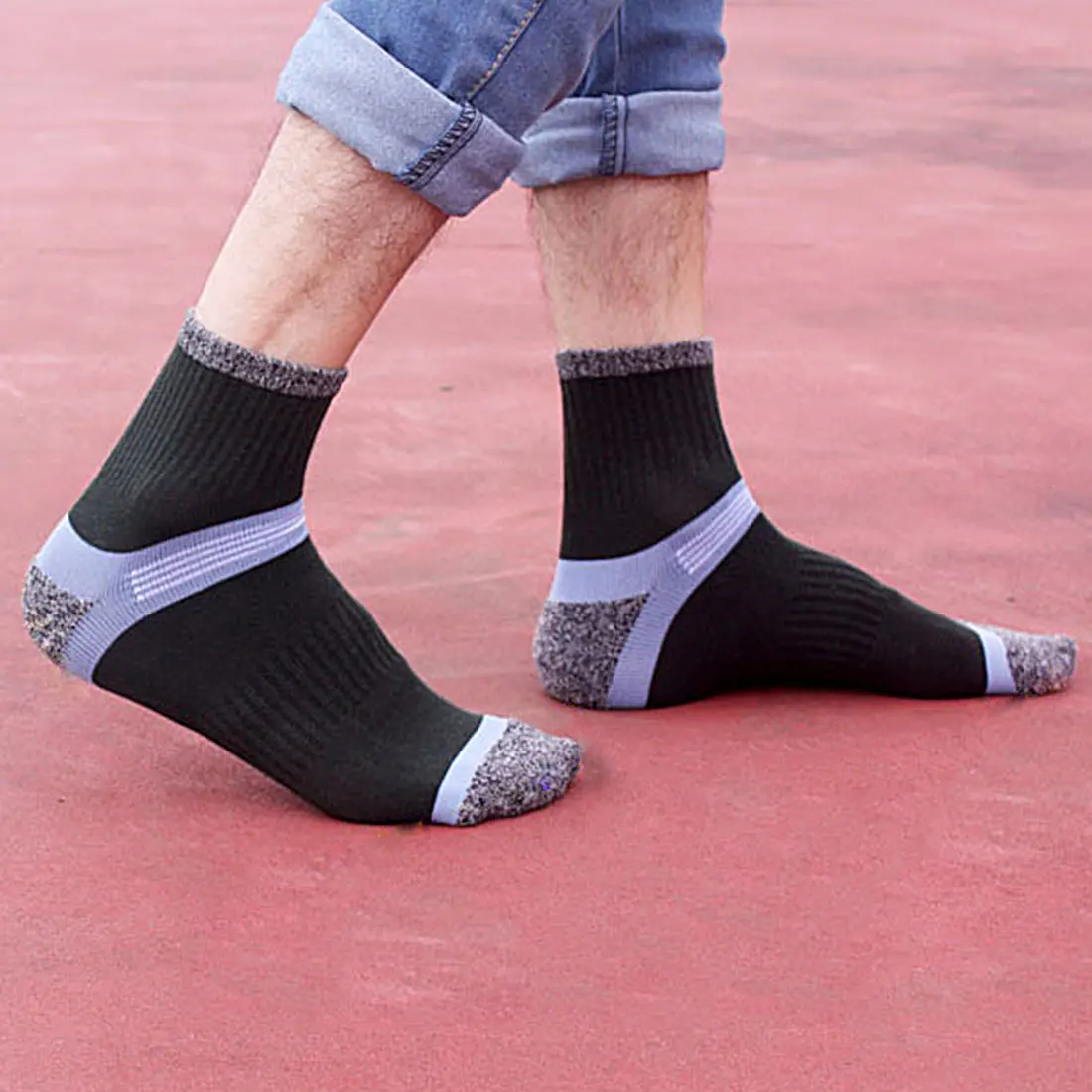 3 пары/партия, Хлопковые женские и мужские носки, компрессионные Дышащие носки для мальчиков, контрастные цвета, стандартные, Meias, хорошее качество, прозрачные рабочие носки