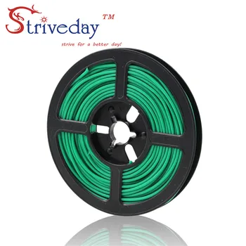 

20 meters/roll 66 ft 30AWG Flexible Rubber Silicone Wire Tinned copper line DIY Electronic cable 10 colors to choose from