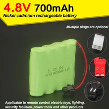 4 8V 700mAh Remote control aircraft parts Ni Cd font b battery b font AA5 remote