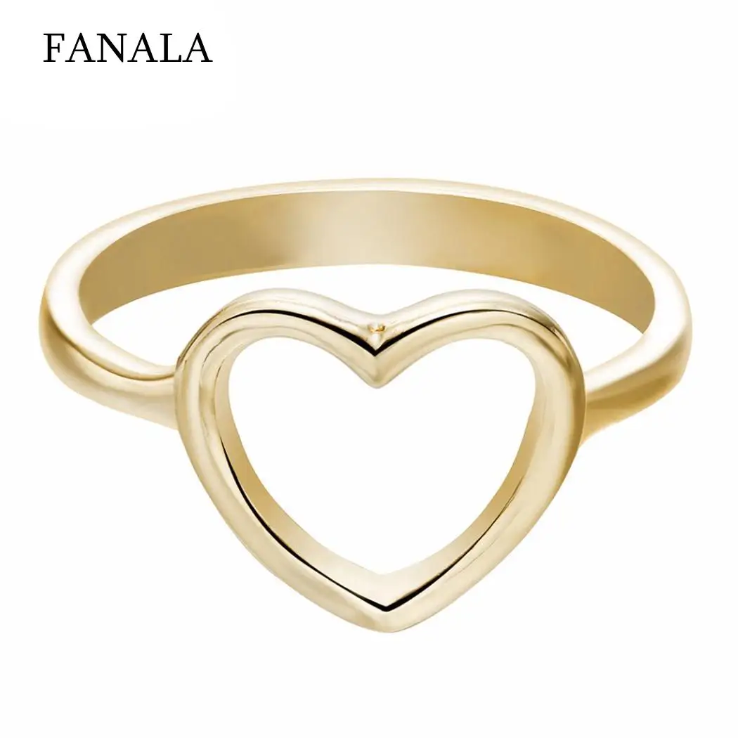 

Midi for Shape Best Gifts Casual Rings Friends Ring Heart Fashion