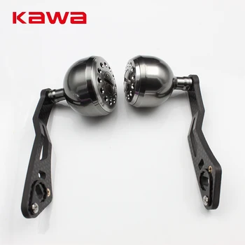 

KAWA New Model High Quality Strong Carbon Fiber Fishing Reel Handle for Spinning Reel,Hole size 8x5mm and 7*4mm Together