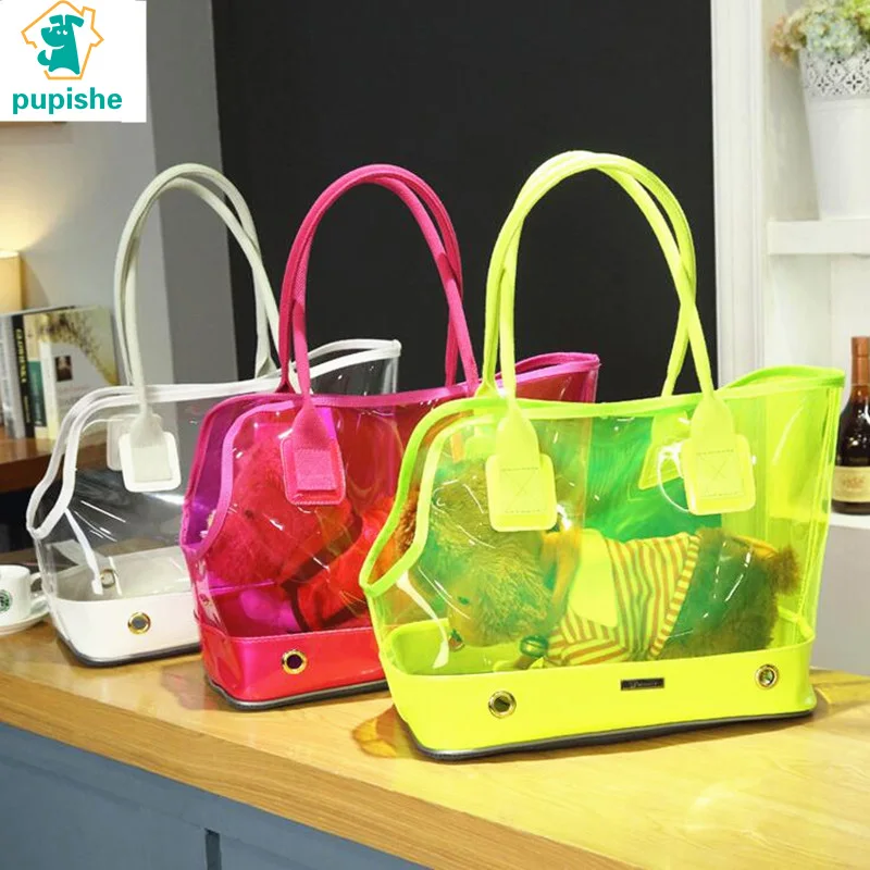 

PUPISHE Carrying Bags For Small Dogs Carriers For Cats Chihuahua Pet Travel Bag Dog Handbag transport chien chat
