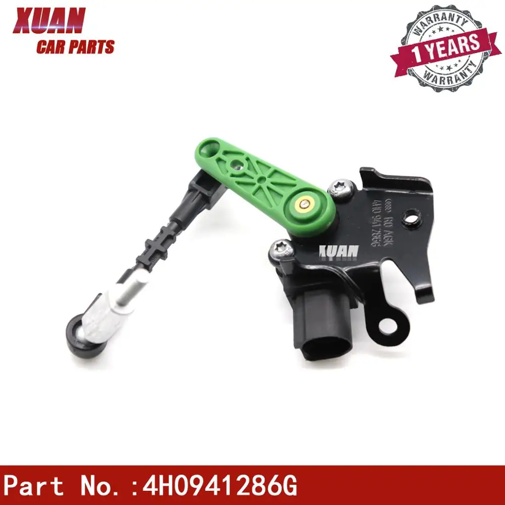 

XUAN Original Quality Automobile Headlight Level Sensor 4H0941286G For Audi A6 A7 A8 S6 S8 RS7 quattro L 4H 3.0 TFSI