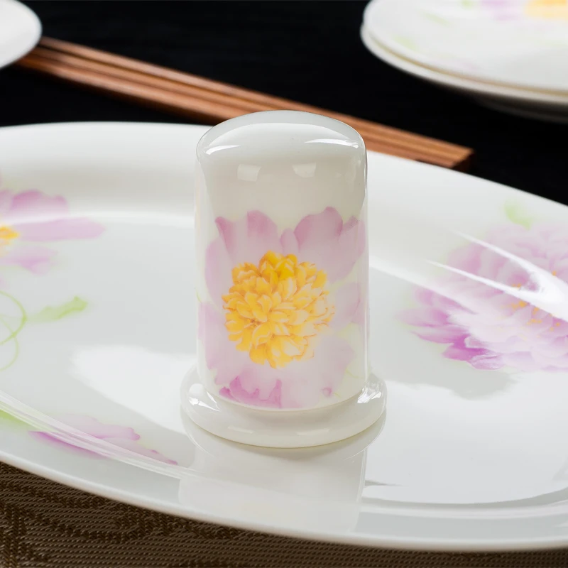 Bone China Tableware Export Korea Pastoral Elegant Attachment Creative Ceramic Toothpick Holder Household Box LO95613 |