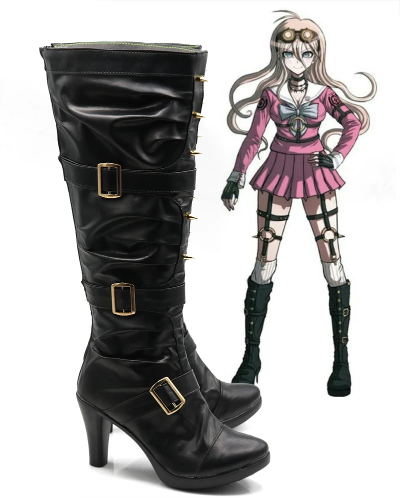 Обувь для костюмированной вечеринки из аниме «кролик» Danganronpa V3 Iruma Miu