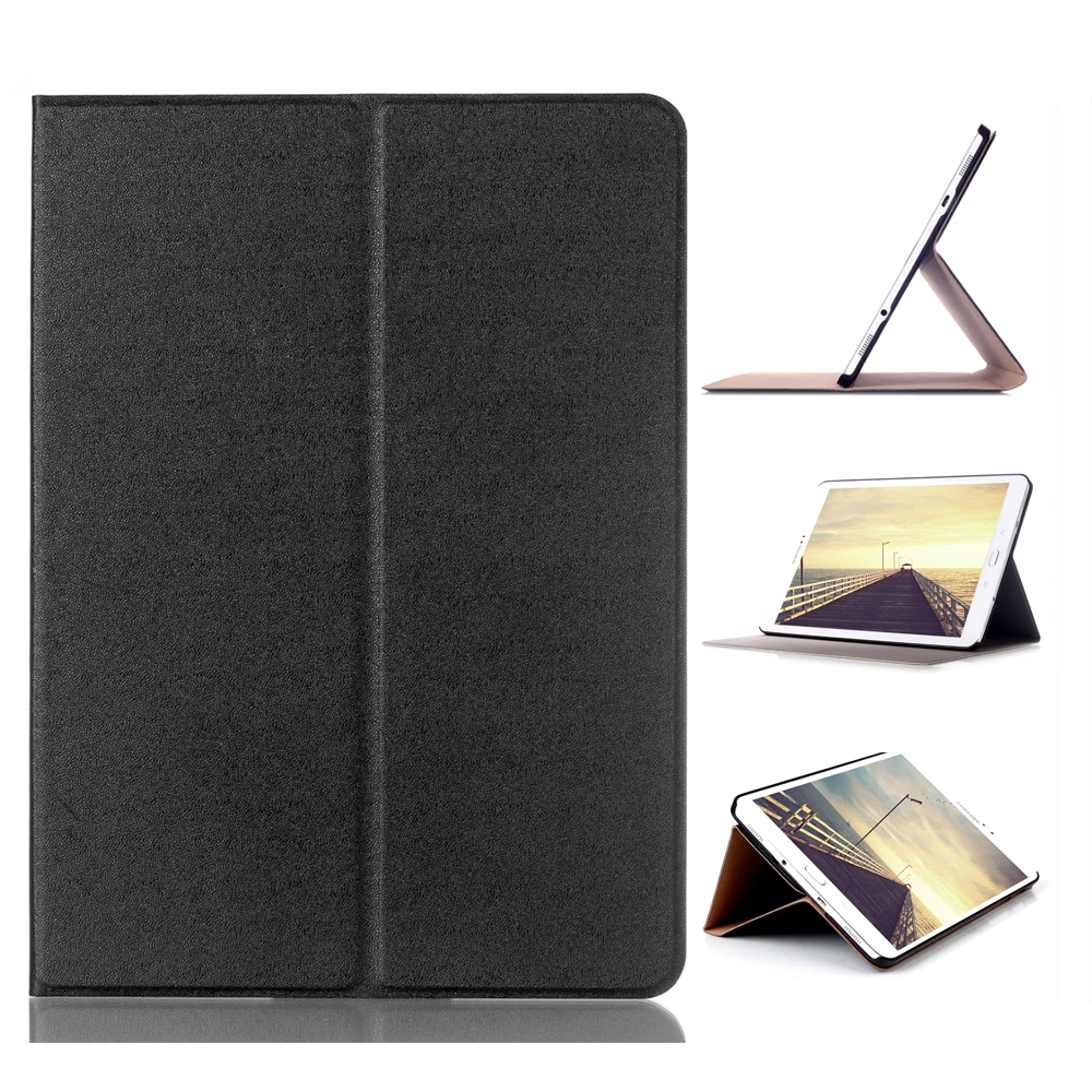 Online Caso para Samsung Galaxy Tab S2 9,7 plegable Flip Smart Cover PU estuche de cuero para Samsung Galaxy Tab S2 9,7 T810 T813 T815 SM T819