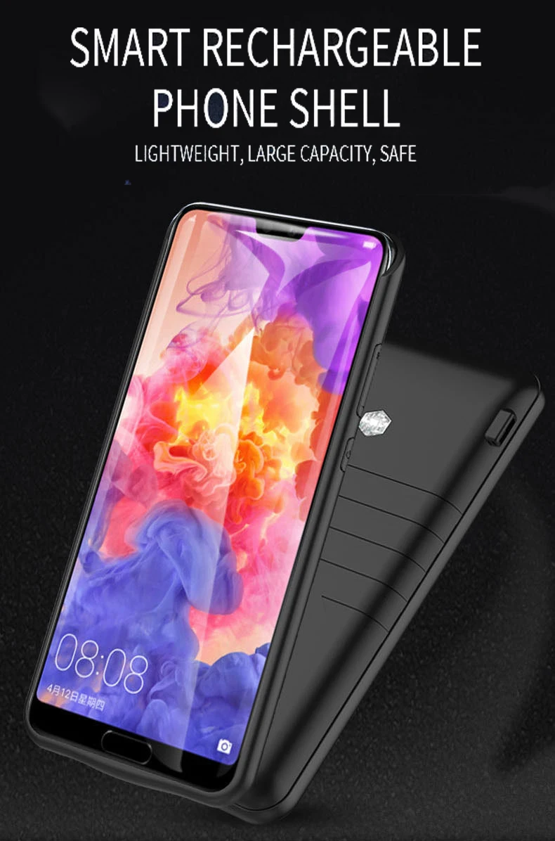 Чехол для аккумулятора 6800/8200 мАч для huawei P20 Pro power bank ультратонкий портативный внешний резервный аккумулятор зарядное устройство чехол для huawei P20