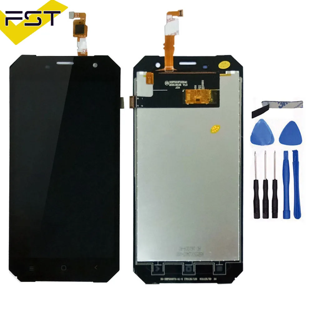 

Black For NOMU S30 LCD Display+Touch Screen Assembly 100% New Digitizer Glass Panel Replacement For S30 LCD