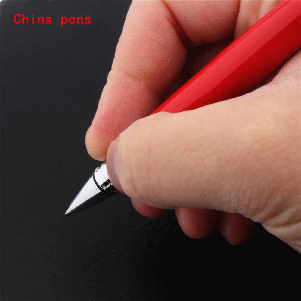 Высокое качество Роскошный красный 022 цвет Бизнес Офис Средний rolроллербол ручка