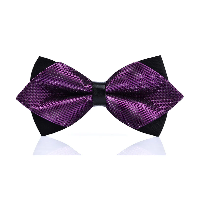 Высококачественный новейший галстук-бабочка, мужские аксессуары, галстук-бабочка, черный, красный галстук, деловой костюм, свадебная церемония