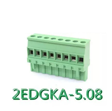 10 шт./лот 2EDGKA 4Pin вставные терминальный блок 5 08 мм PCB клеммы разъема | Обустройство